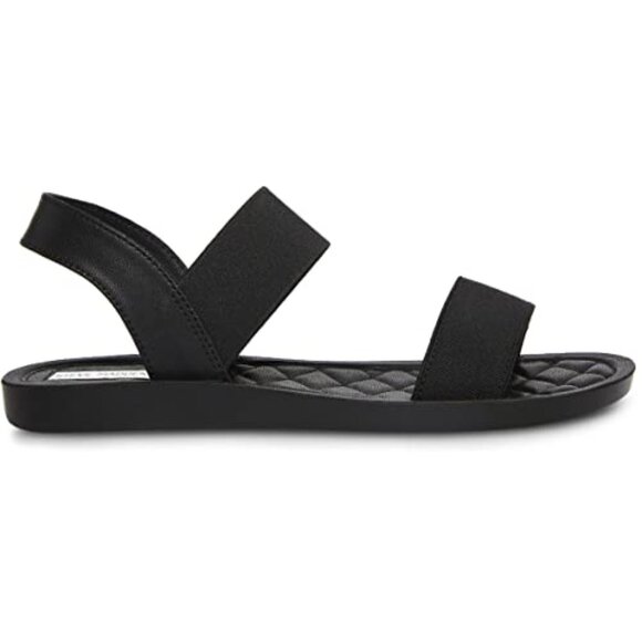 Steve Madden Shoes - Steve Madden Women's Randie Flat Sandal, Black, 7 Medium